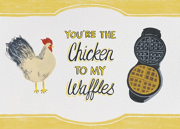 Chicken Waffles Valentine